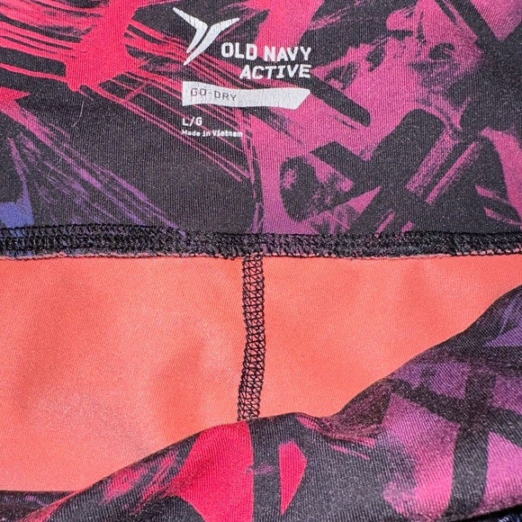 Old Navy Active go dry cropped leggings size L - Picture 2 of 4